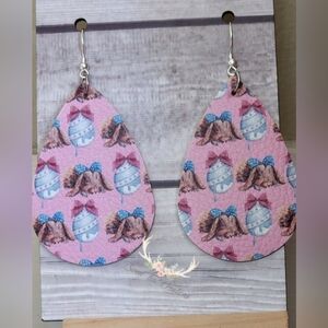 Easter Earrings, Bunny Earrings